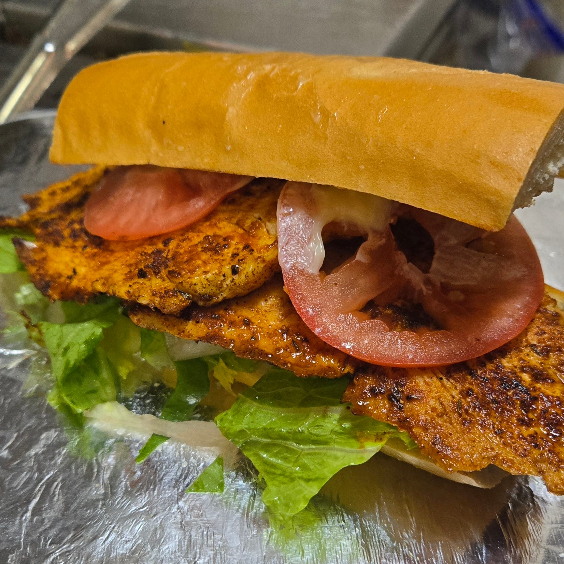 Grilled Chicken Sandwich.
