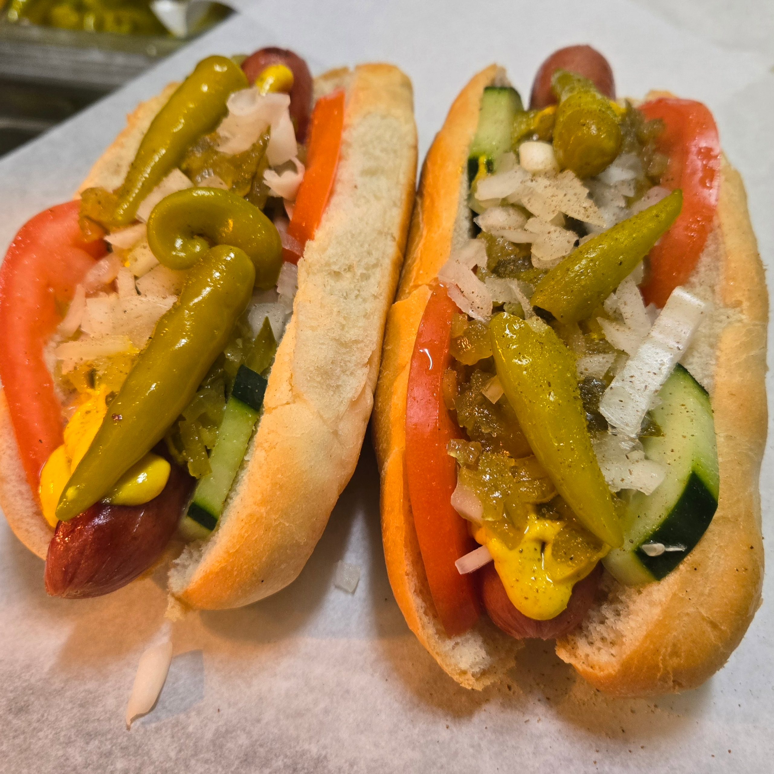 #3 2 Hot Dogs.