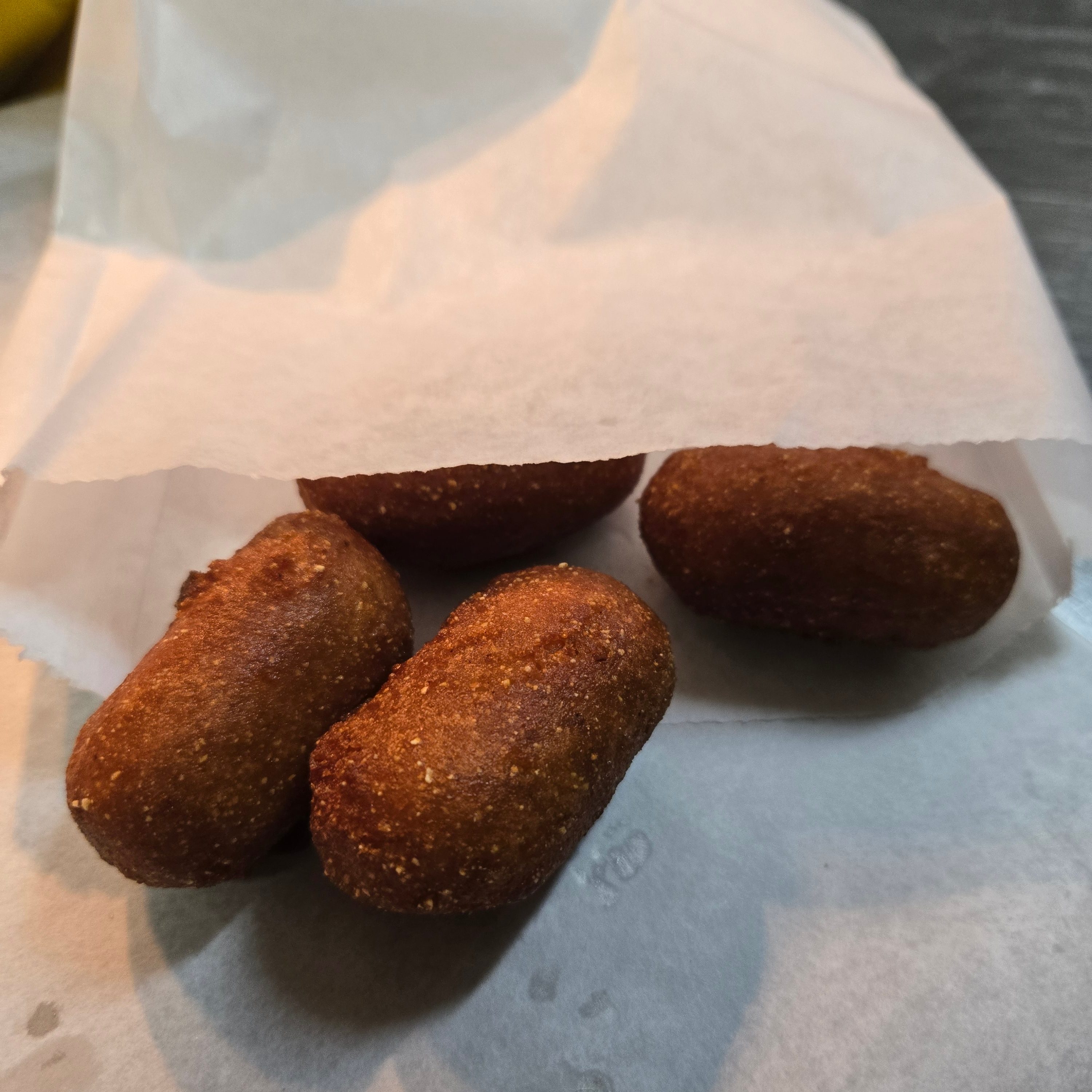 Mini Corn Dogs.