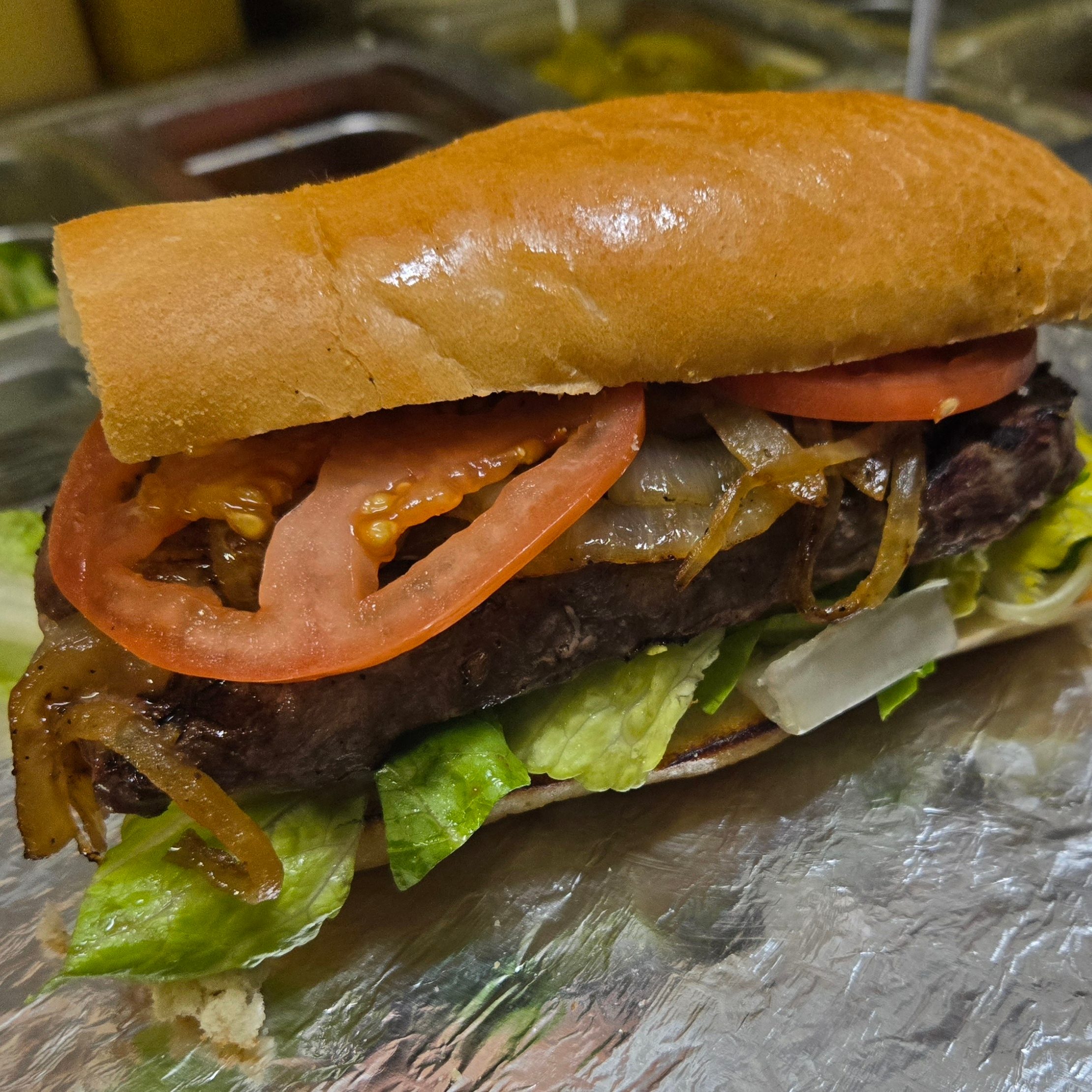 Steak Sandwich.